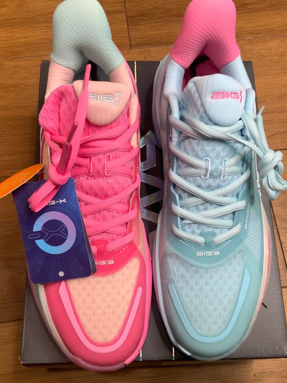 361 Degrees Big3 4.0 Quick “Reverse” Basketball Shoes New in Box